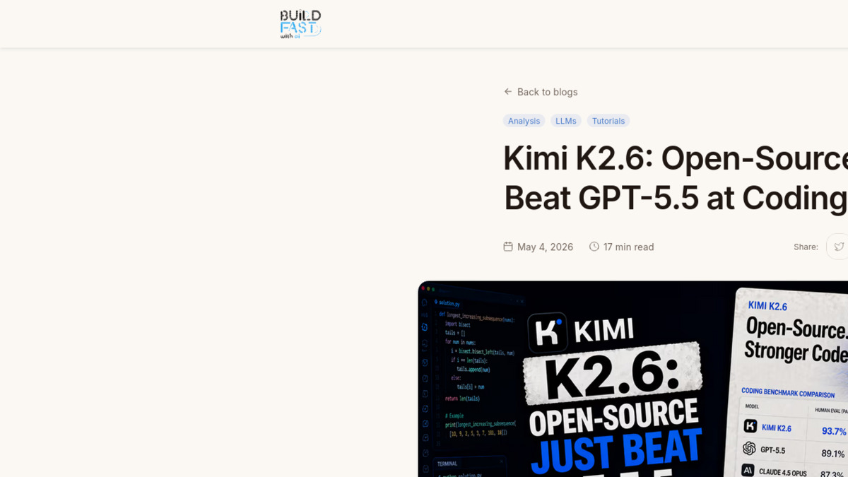 Kimi K2.6 architecture showing multi-agent trace structure for agentic coding